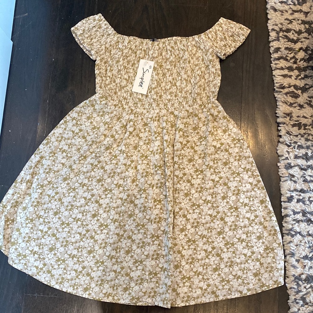 Sundress off the shoulder